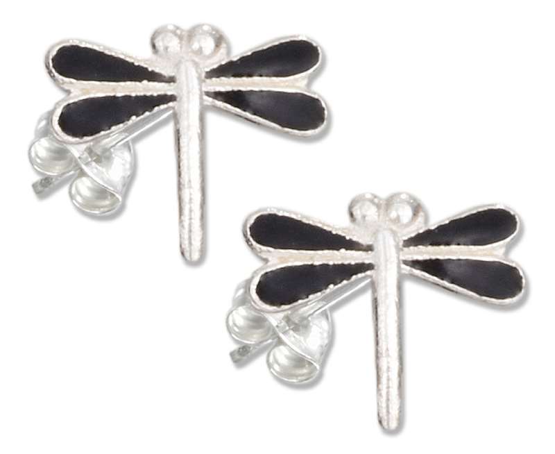 Small Dragonfly Post Earrings