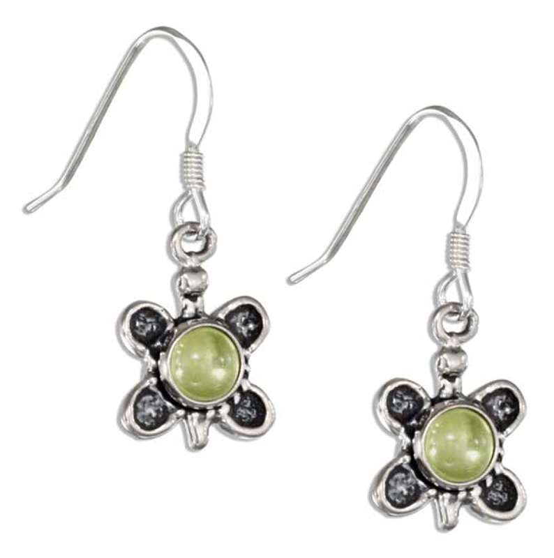 Peridot Butterfly Earrings Peridot Butterfly Earrings