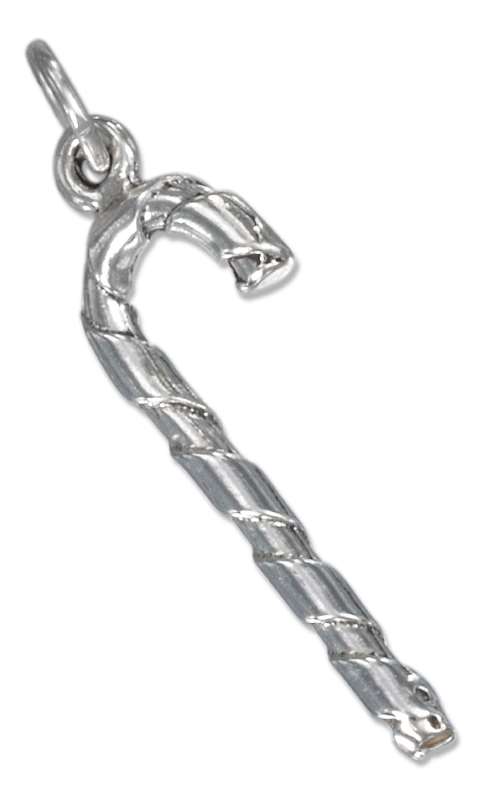 Striped Candy Cane Charm Striped Candy Cane Charm