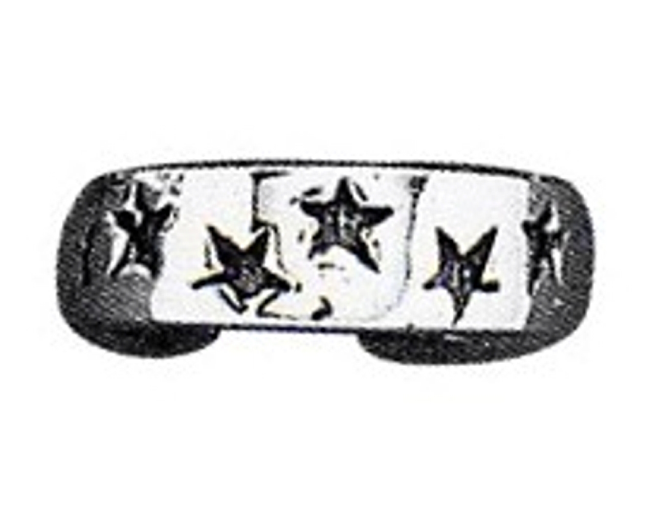 Celestial Antiqued Stars Adjustable Toe Ring