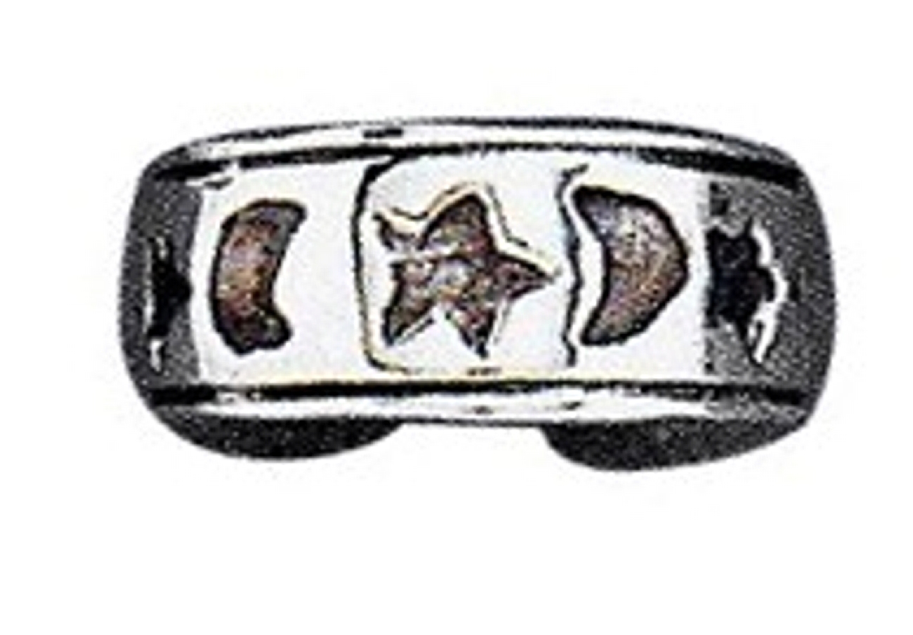 Wide Band Toe Rings