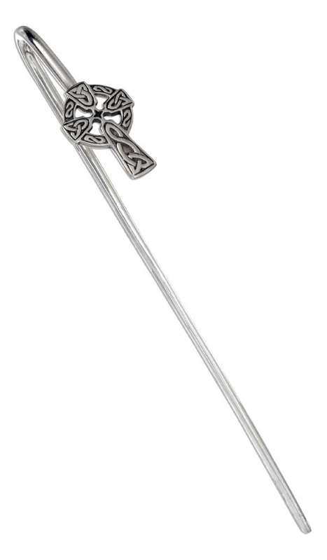 Sterling Silver Celtic Knot Cross Stick Bookmark Sterling Silver Celtic Knot Cross Stick Bookmark