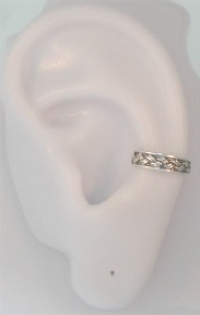 Celtic Weave Ear Cuff Wrap - Click Image to Close