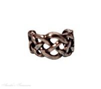 Celtic Weave Woven Braid Ear Cuff Wrap
