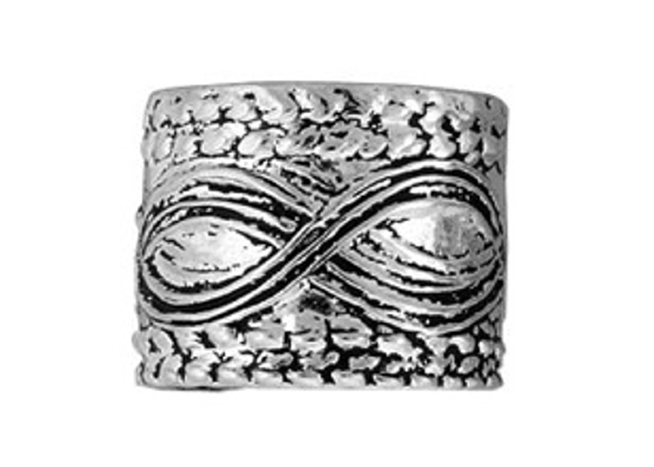 Detailed Coin Edge With Rolling Waves Middle Ear Cuff Band Detailed Coin Edge With Rolling Waves Middle Ear Cuff Band