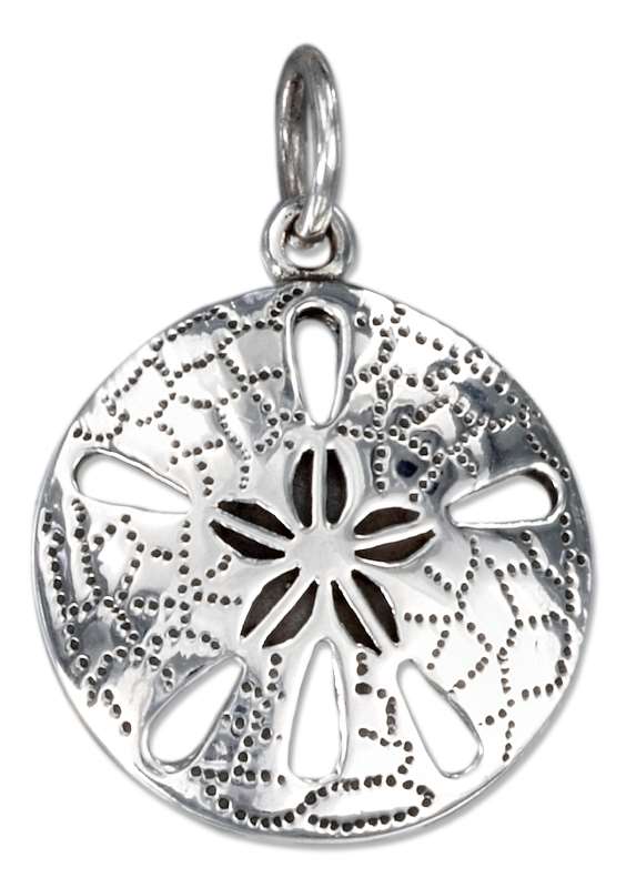 Detailed Sand Dollar Charm Detailed Sand Dollar Charm