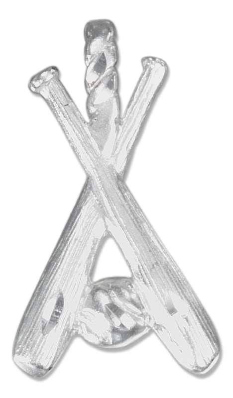 Baseball Bats Ball Charm