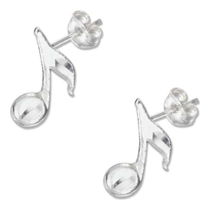Musical Note Post Earrings Musical Note Post Earrings
