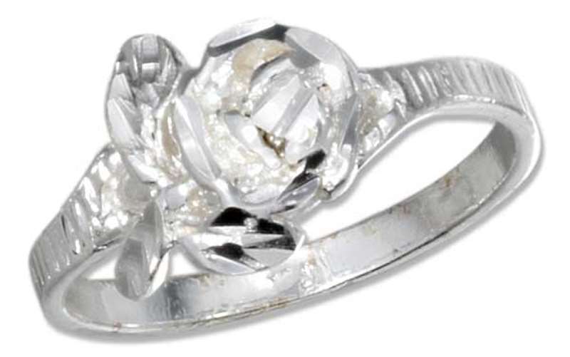 Rose Ring Coin Edge