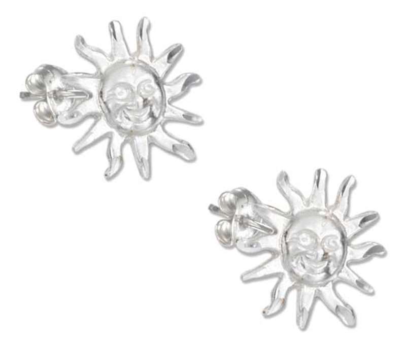 Sunshine Face Post Earrings Sunshine Face Post Earrings