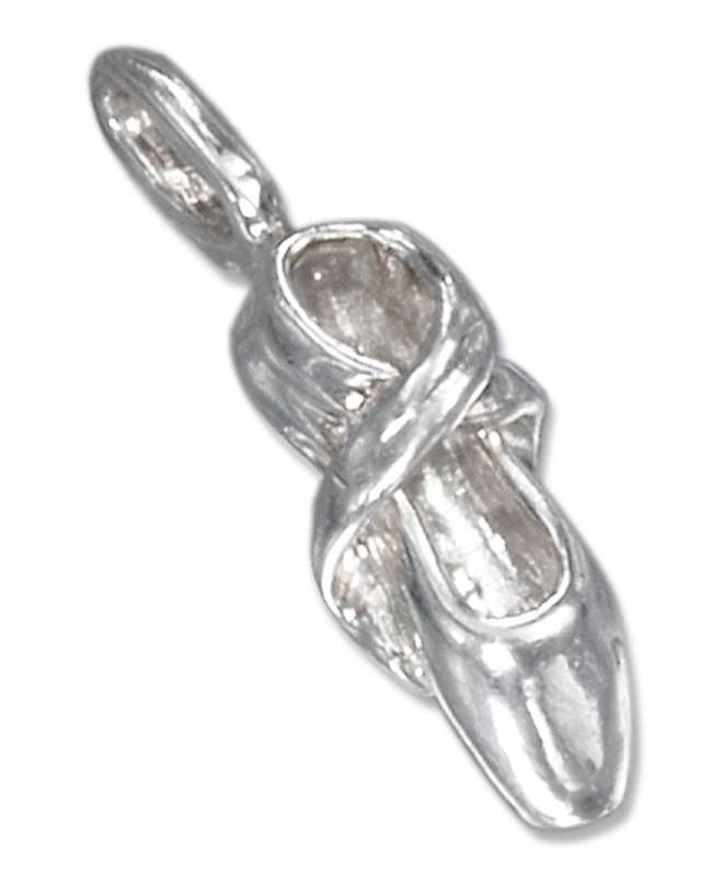 3D Elegant Ballerina Ballet Pointe Shoe Pendant 3D Elegant Ballerina Ballet Pointe Shoe Pendant