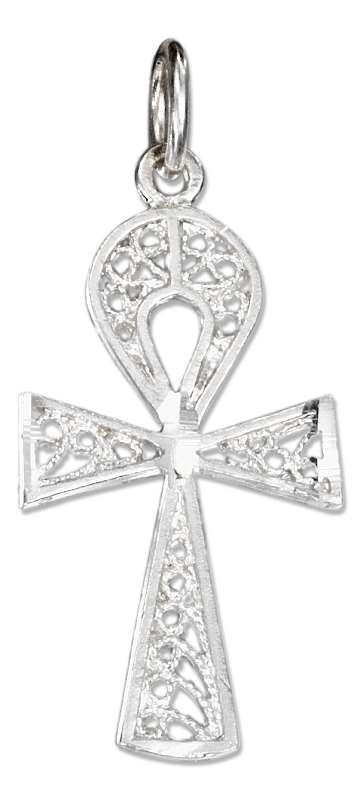 Filigree Ankh Charm Filigree Ankh Charm
