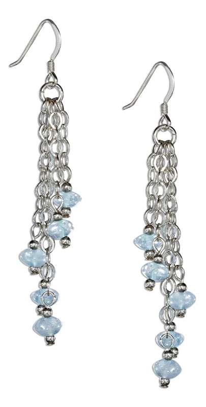 Blue Topaz Dangle Earrings Blue Topaz Dangle Earrings