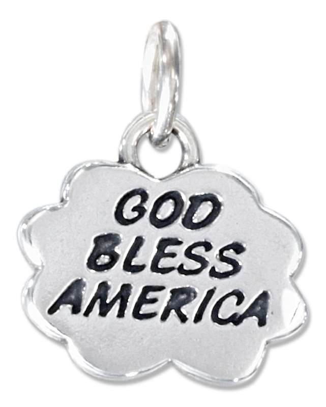 "GOD Bless AMERICA" In CLOUD Charm "GOD Bless AMERICA" In CLOUD Charm