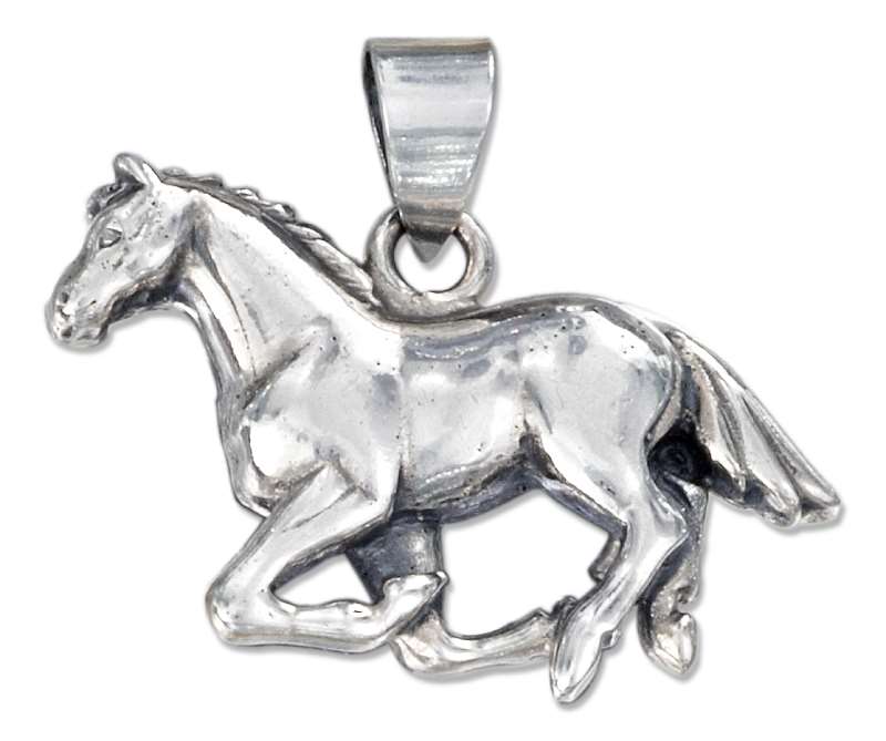 Thoroughbred Horse Pendant
