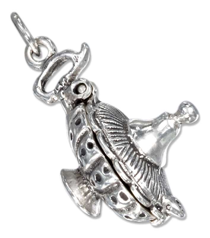 Genie Lamp Charm - Click Image to Close
