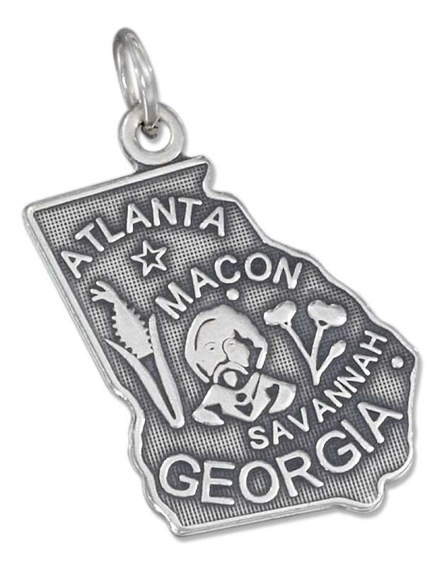 GEORGIA State Pendant Charm