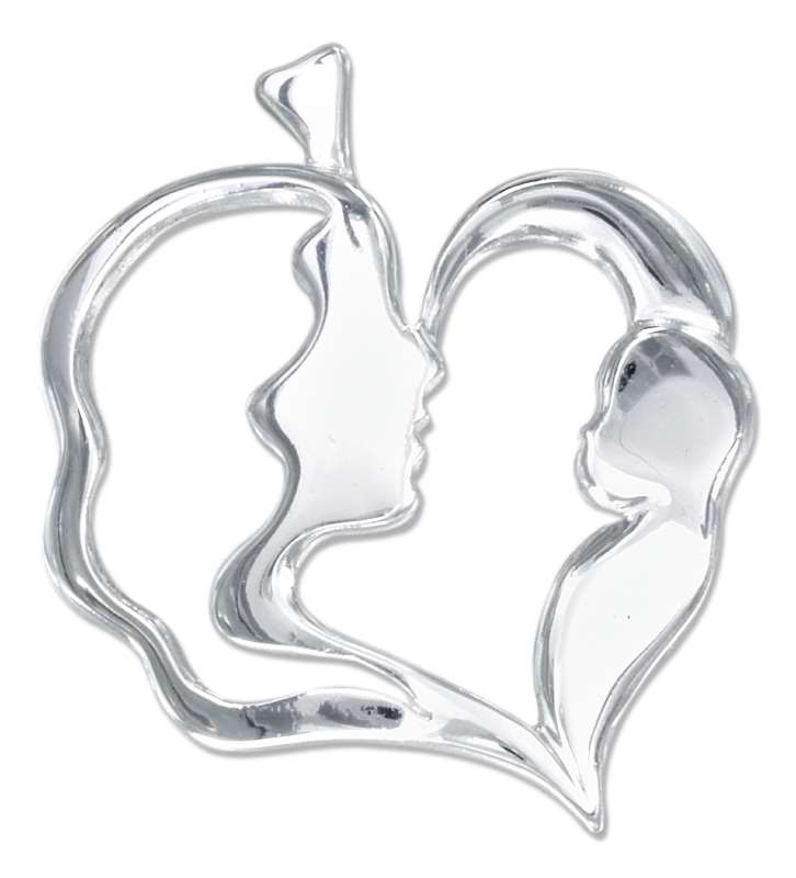Mother Baby Heart Pendant Mother Baby Heart Pendant