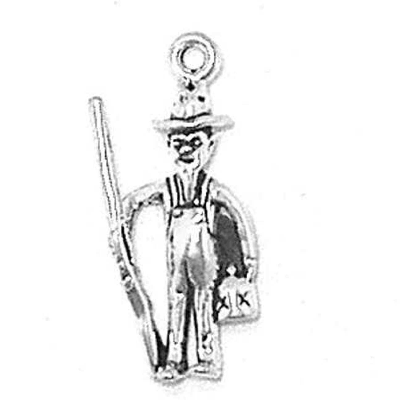 3D HillBilly Moon Shiner Charm