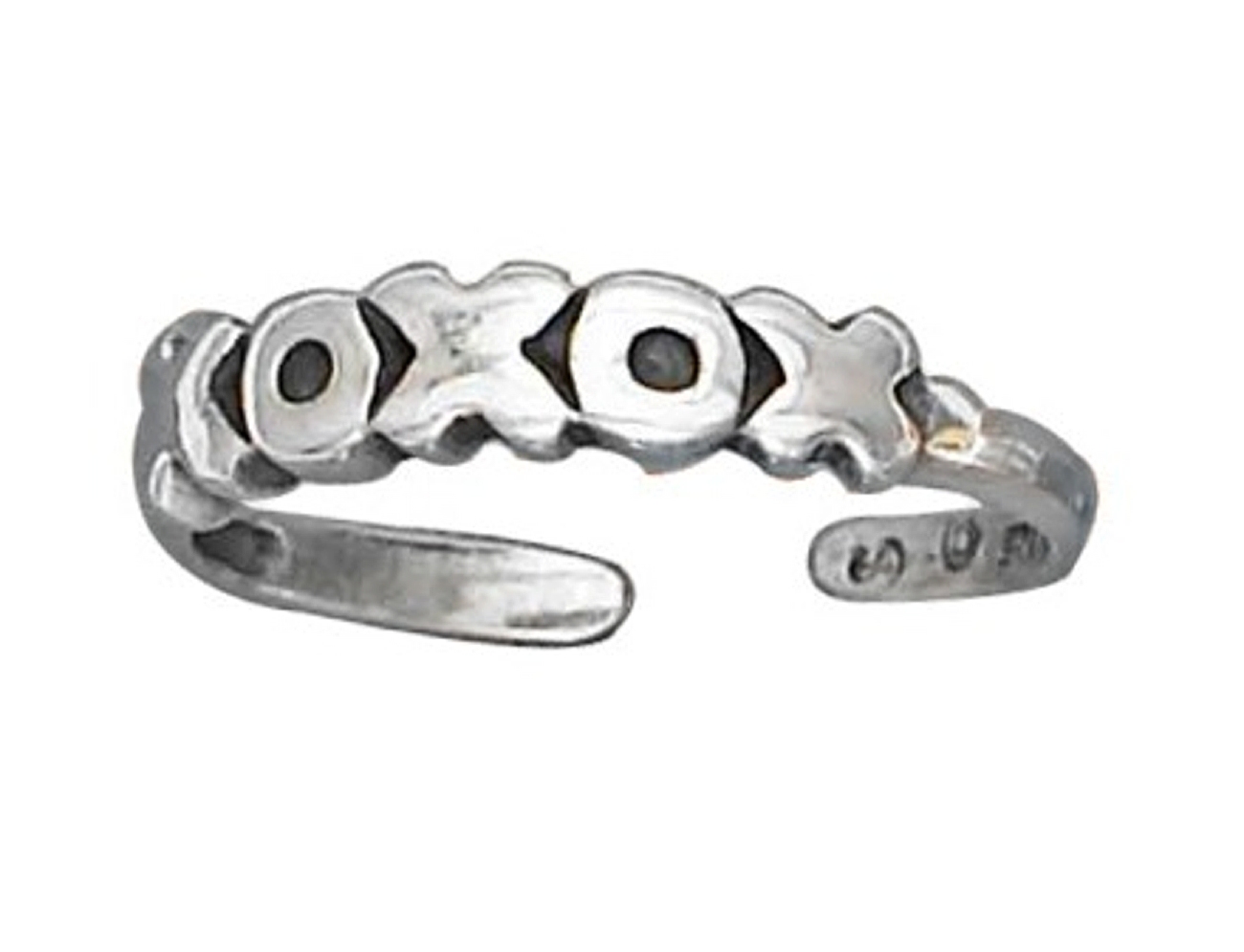 Hugs Kisses Toe Ring