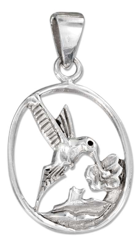 Small Hummingbird Pendant