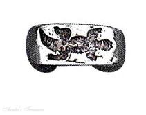Wide Band Iguana Alligator Lizard Adjustable Toe Ring Wide Band Iguana Alligator Lizard Adjustable Toe Ring