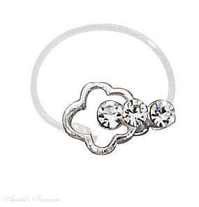 Invisible Band Cloud Illusion Toe Ring Invisible Band Cloud Illusion Toe Ring