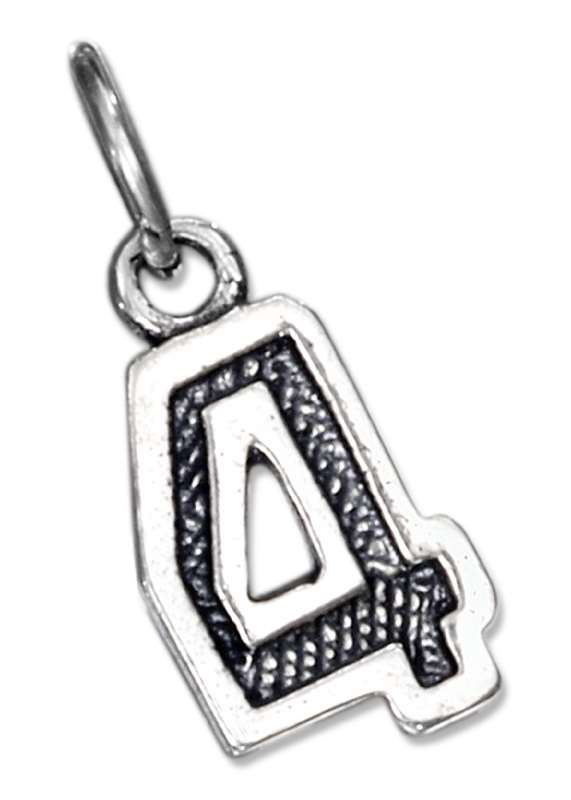 Jersey Number Four 4 Charm Jersey Number Four 4 Charm
