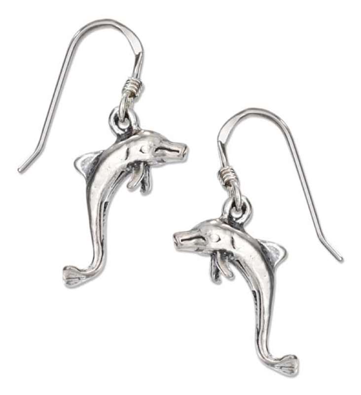 Jumping Dolphin Dangle Earrings Jumping Dolphin Dangle Earrings