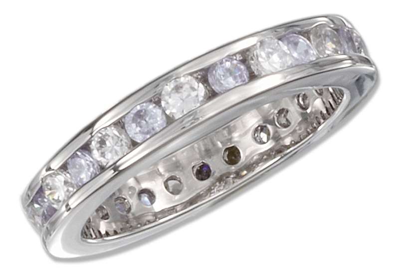 June Birthstone Eternity Ring June Birthstone Eternity Ring