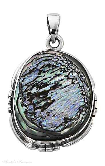 Natural Abalone Paua Shell Pendant