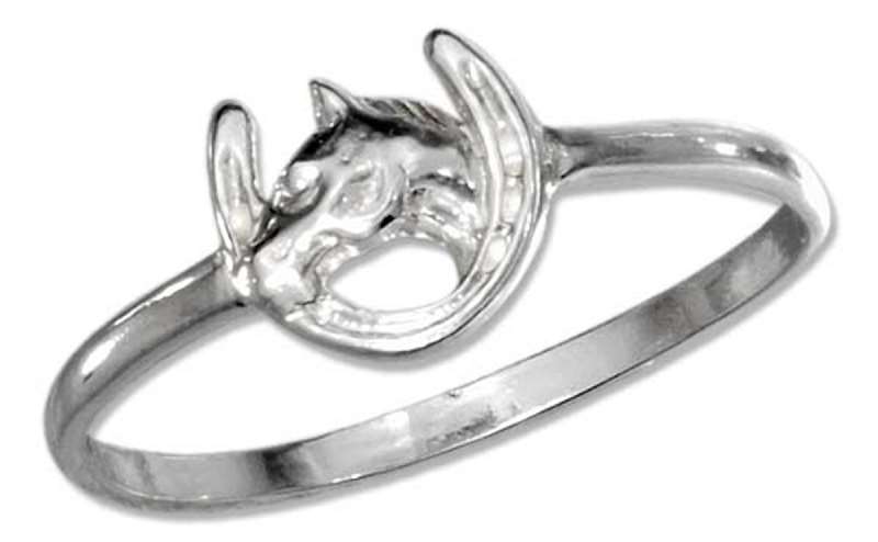Horseshoe Horse Ring Horseshoe Horse Ring