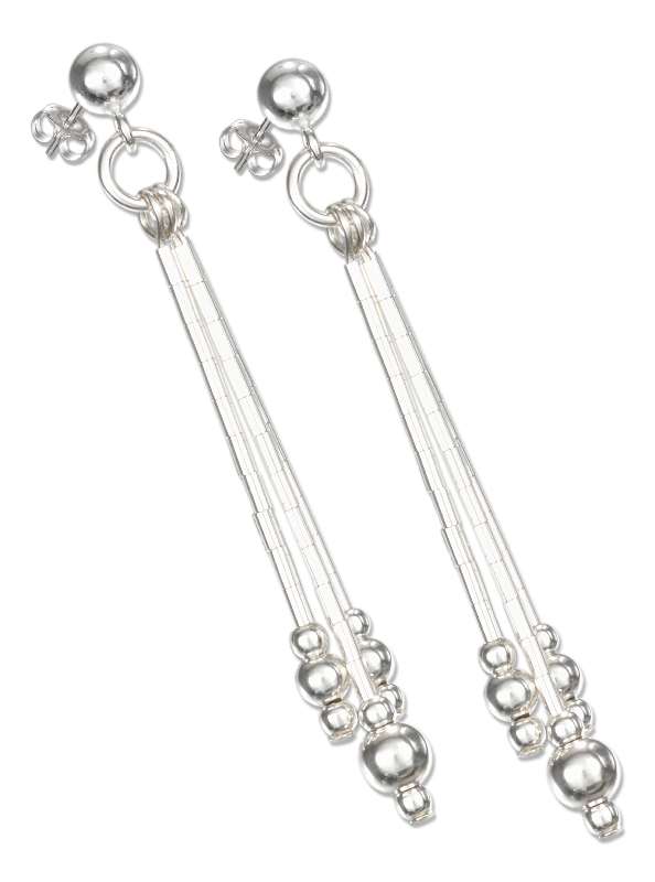 Liquid Silver Dangle Earrings Liquid Silver Dangle Earrings