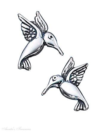 Medium Hummingbird Post Earrings Medium Hummingbird Post Earrings