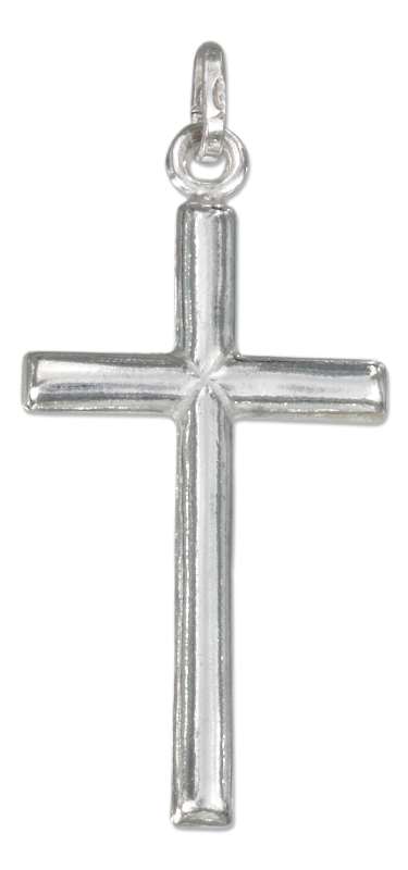 Tubular Christian Religious Cross Pendant Tubular Christian Religious Cross Pendant