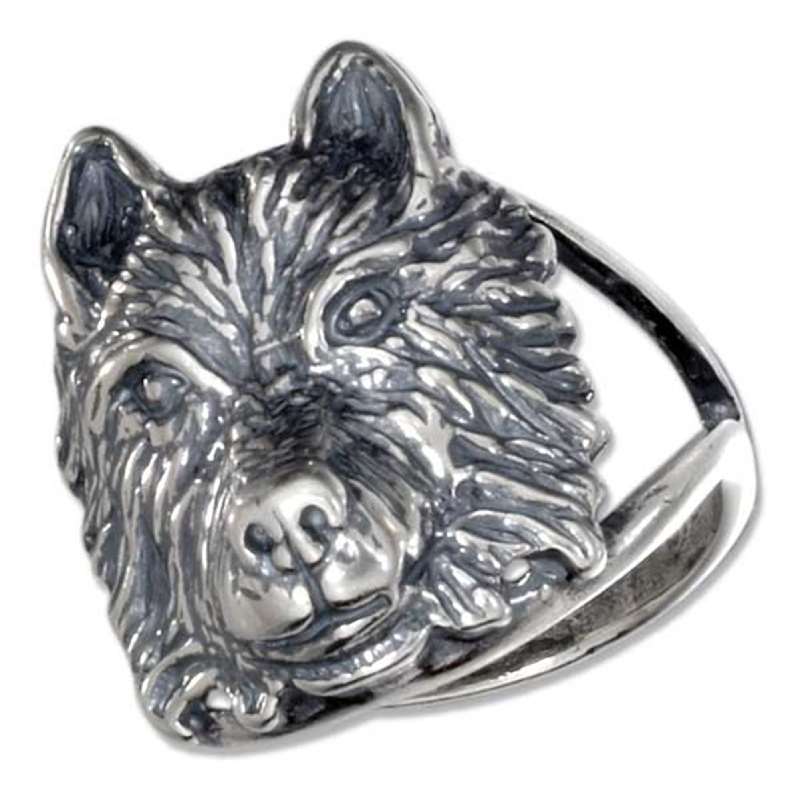 Wolf Head Ring Wolf Head Ring