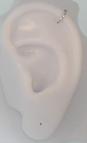 Left Or Right Nonpiercing Mini Wire Band Upper Ear Cuff Left Or Right Nonpiercing Mini Wire Band Upper Ear Cuff