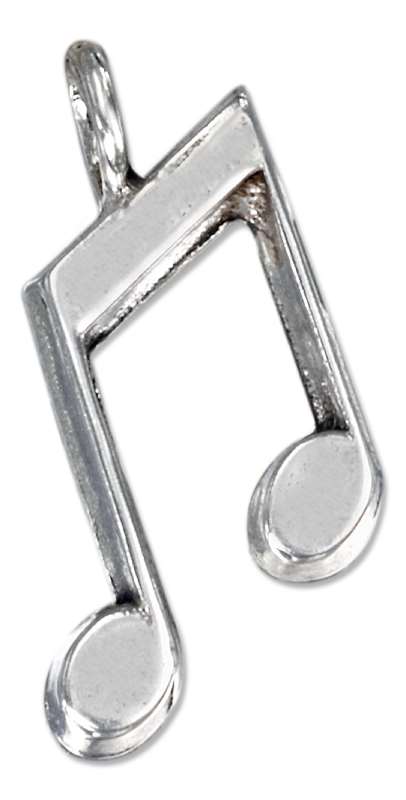 Music Eighth Notes Charm