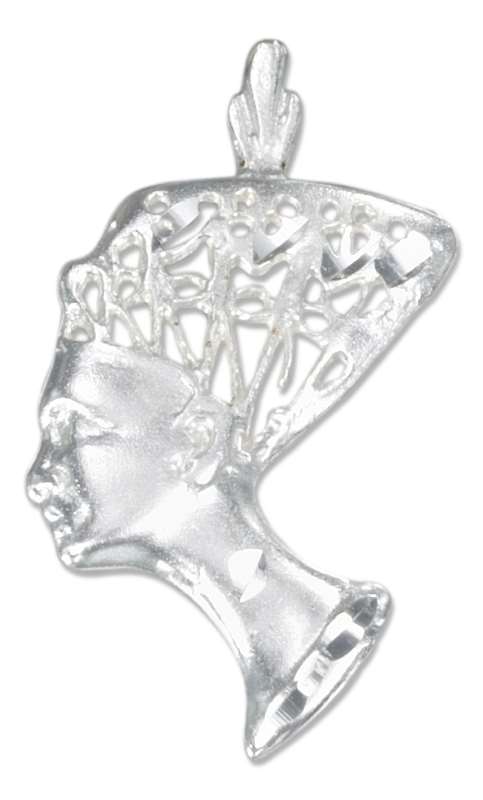Nefertiti Filigree Head Charm