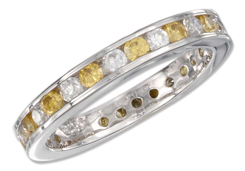 November Birthstone Eternity Ring November Birthstone Eternity Ring