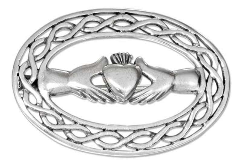 Claddagh Brooch Pin Claddagh Brooch Pin