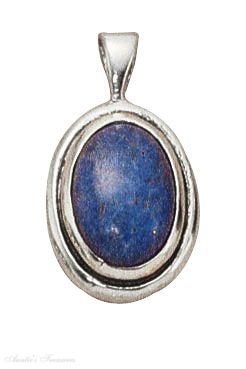 Oval Lapis Pendant