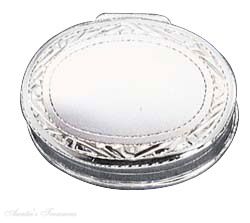 Oval Pill Box