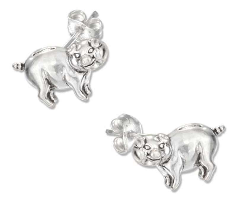 Pig Post Earrings Pig Post Earrings