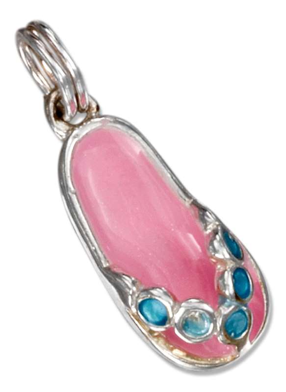 Pink Sandal Charm