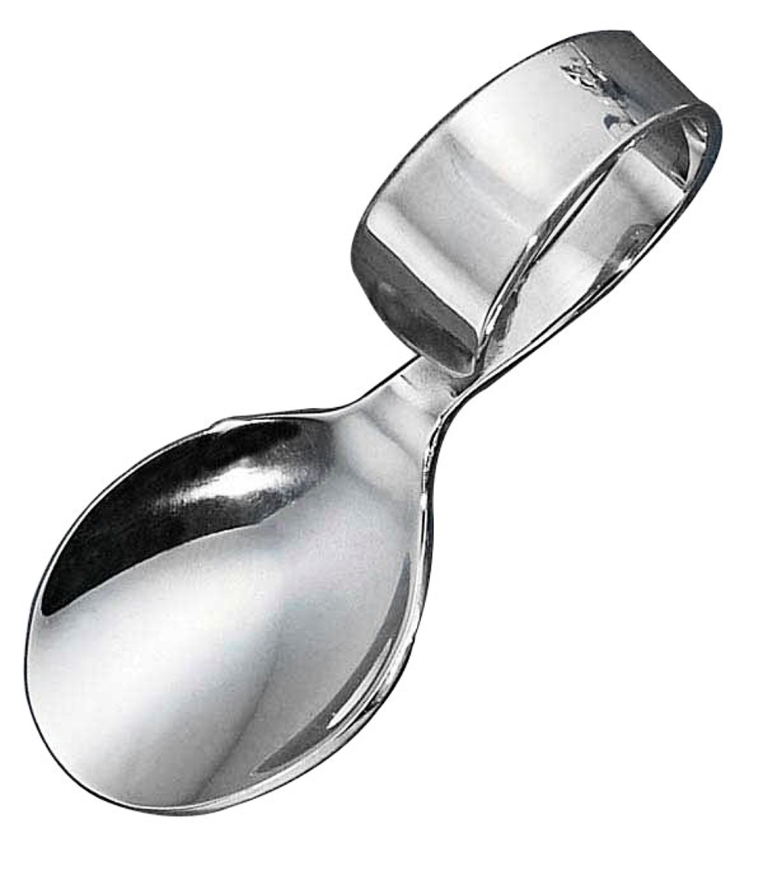 Plain Curved Handle Baby Spoon Plain Curved Handle Baby Spoon