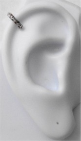 Left Or Right Nonpiercing Plain Roped Twist Bali Style Ear Cuff