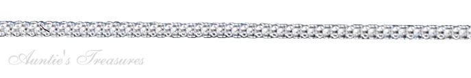 2mm Wide Popcorn Chain Necklace Or Bracelet 2mm Wide Popcorn Chain Necklace Or Bracelet