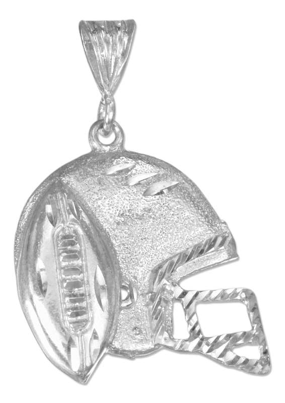 Football Helmet Charm