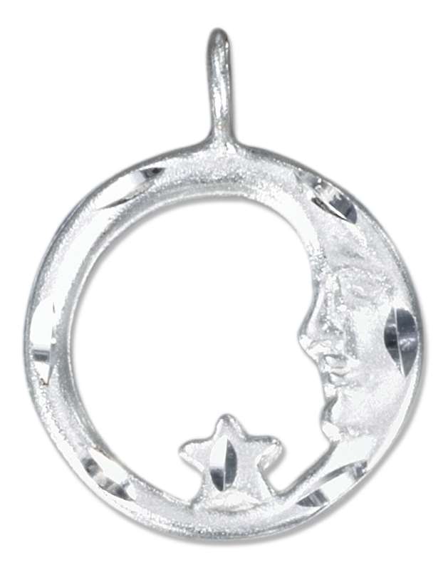 Moon Star Charm